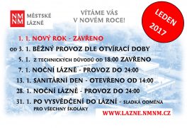 Akce v lednu