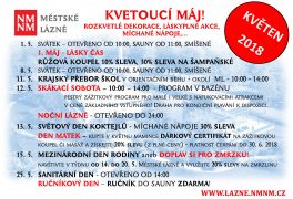 Představujeme Vám naše Akce v květnu