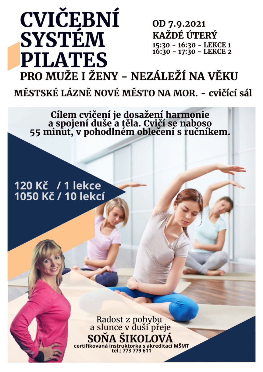 Pilates se Soňou Šikolovou