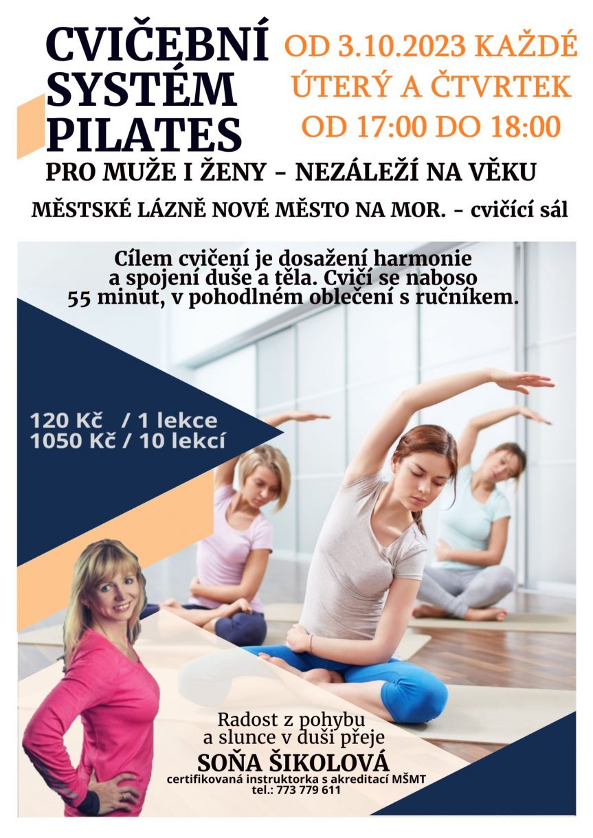 Pilates se Soňou Šikolovou