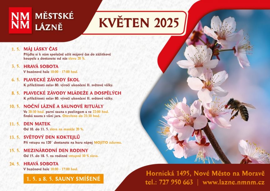 Květen 2025 v lázních