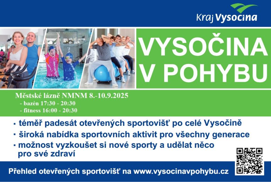 Vysočina v pohybu 2025