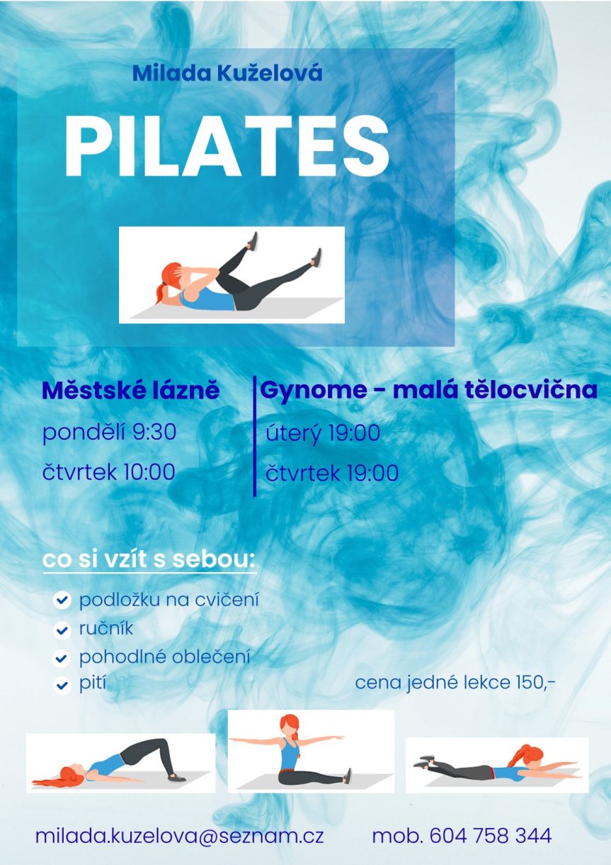 Pilates s Miladou Kuželovou