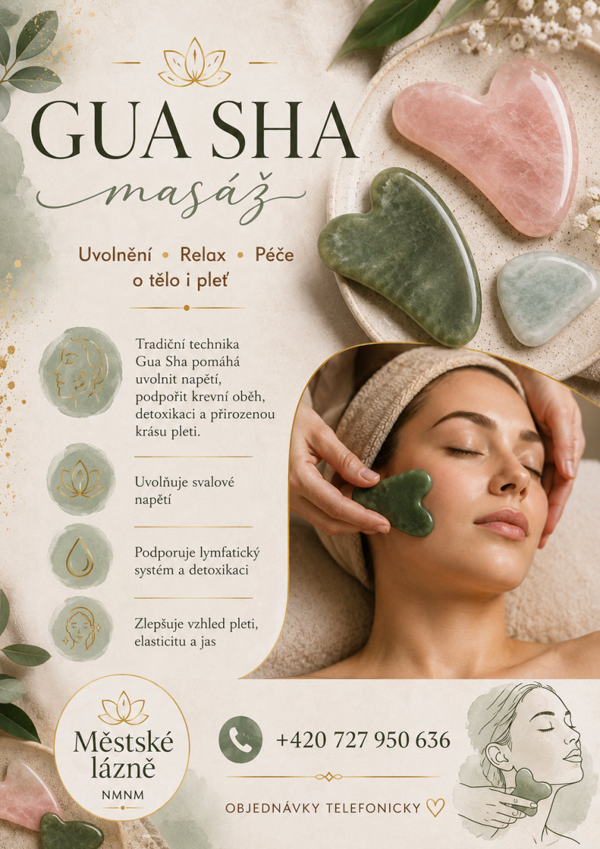 GUA SHA – Masáž obličeje