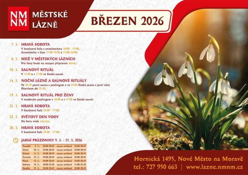 Březen v lázních