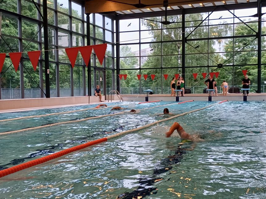 Olympijský triatlon v Městských lázních