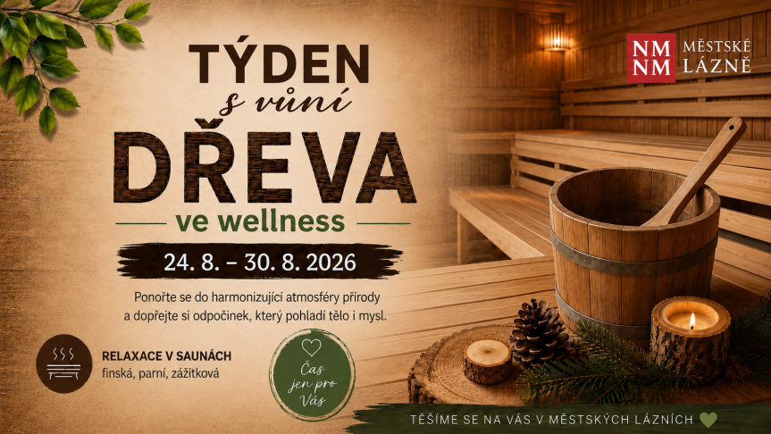 Týden s vůní dřeva ve wellness