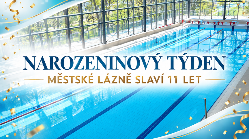 9. – 13.11. Narozeninový týden – 11. let s  Městskými lázněmi